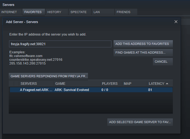 Example Steam