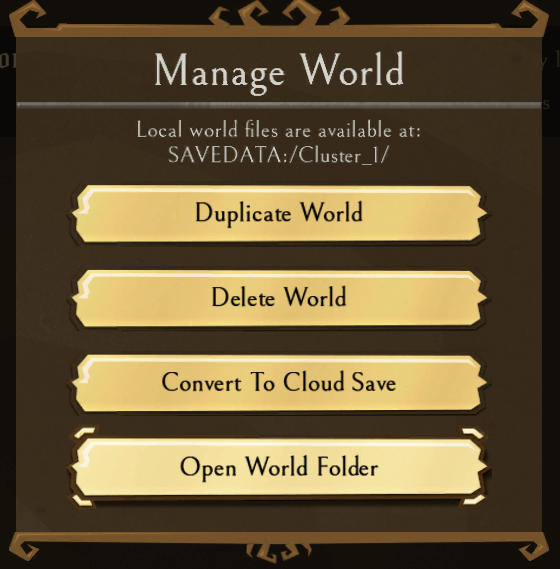 Open World Folder