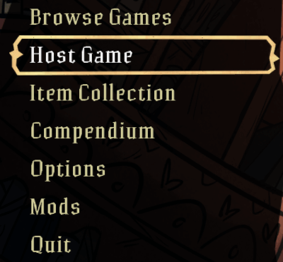 Host Game