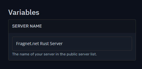 Server Name