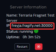 Server Information