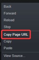 Copy Page URL