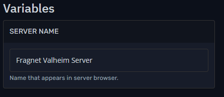 Server Name