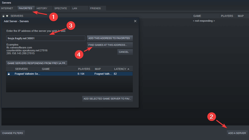 Steam Server Instructions